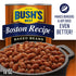 16 oz (Pack 12) BUSH'S BEST Canned Boston Recipe Baked Beans, Canned Baked Beans, Source of Plant Based Protein