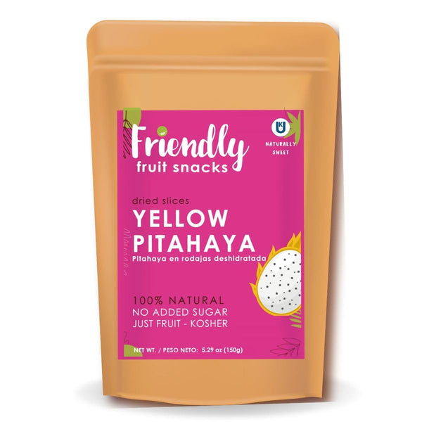 Yellow Dragon Fruit - Dried, Chewy | 5.29 Ounces | Natural, Healthy