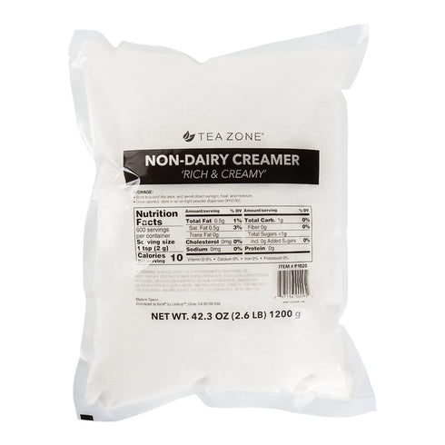 Tea Zone P1020a Non-Dairy Creamer Original Rich & Creamy powder for milk