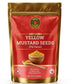 Spice Magic Yellow Mustard Seeds Whole 7oz I Perfect for Ground Mustard