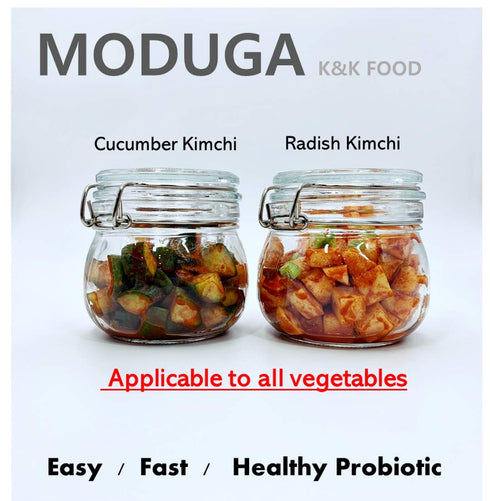 MODUGA's Gourmet Korean Kimchi Seasoning (#2 Hot & Spicy, 1.76Oz, pack of 2) - Healthy Mix Powder for BBQ, Vegetables