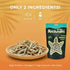 Generic Omega-3, 4oz (110g) Premium Extra Salty Dried Anchovies Savory Asian Seafood Snack, High Protein, Rich