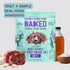 (2oz, Pack 2), 32g Pack, Brooklyn Biltong Steakhouse, Garlic Naked Tender Slices of Grass Fed Beef Protein Snacks