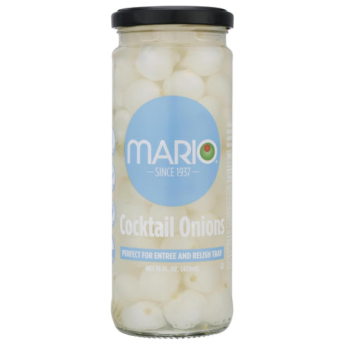Mario Camacho Foods Cocktail Onions 16 Fl. Oz.(Pack of 6)