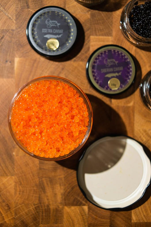 Smoked Rainbow Trout Roe (1 oz)