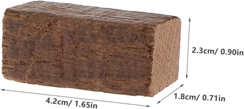 2pcs Red Wine Brewing Oak Chips Wood for Home Winemaking and Flavor for Whiskey