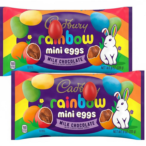 Easter Mini Rainbow Eggs (1 Pounds) 2 Bags of Chocolate Eggs Each