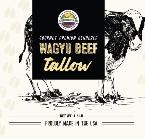 Cornhusker Kitchen 1.5lbs Premium Rendered Tub (Wagyu Beef)