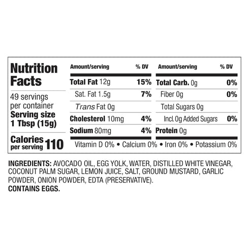 (28 BetterBody Foods Avocado Oil Mayonnaise, Non-GMO Mayo Spread Made with Cage-Free Eggs, Paleo Ounces)