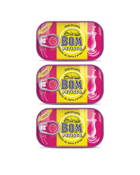 Bom Petisco Tuna in vegetable oil with local bell pepper and fine herbs 3