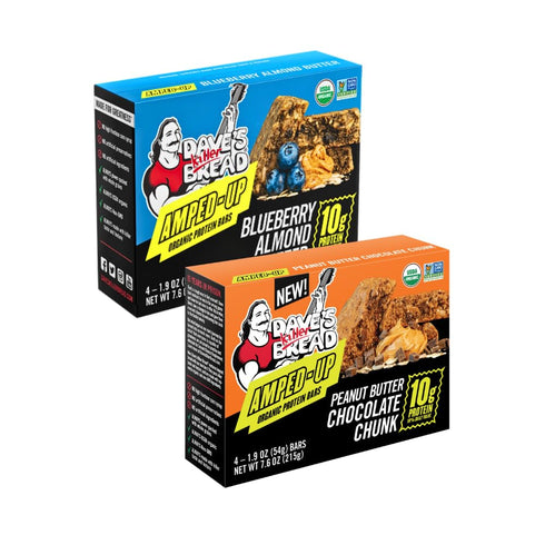 Dave's Killer Bread Blueberry Almond Butter Amped-Up Protein Bars 4 CT +