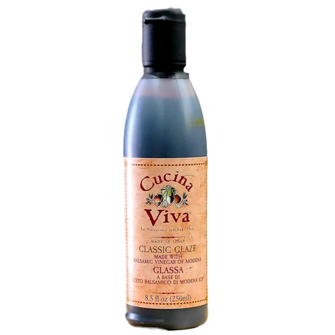 Cucina Viva Balsamic Classic Glaze, Made with Balsamic Vinegar of Modena (8.5 fl oz