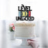 Level 10 Unlocked Game Birthday Cake Topper, Video Game Boy's 10th Birthday Party Supplies, Gaming Level Up Decoration