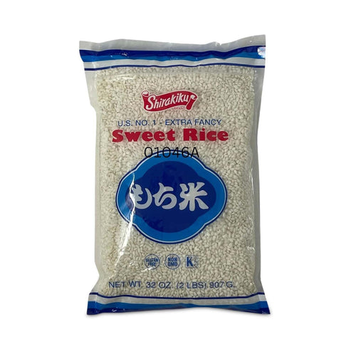 Shirakiku, Mochigome Sweet Rice | Short Grain Japanese Style Gluten-Free, Non-GMO Rice