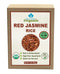 Organic Red Jasmine Thai Rice - High Fiber Superfood - Gluten Free,