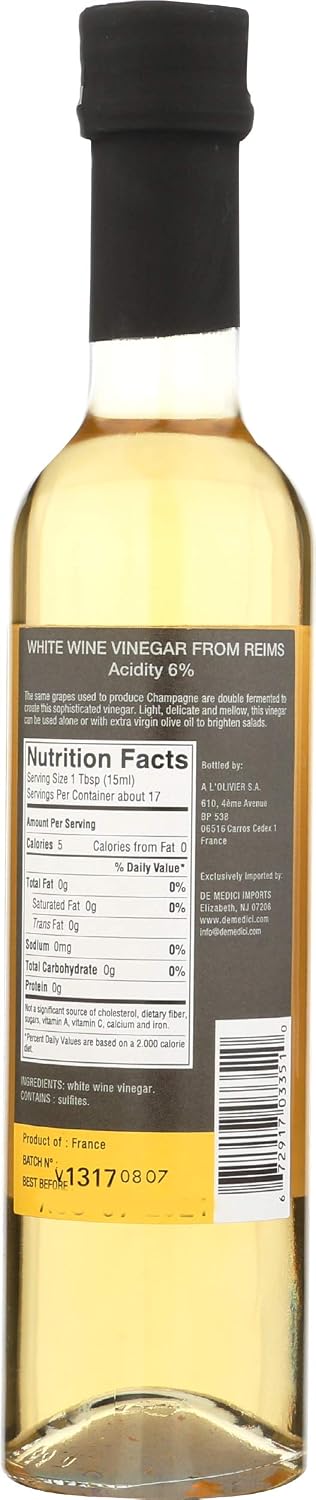 A Lolivier 250 ml Vinegar White Wine Reims