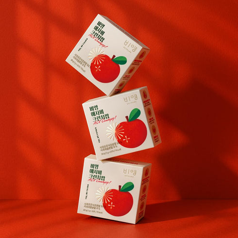 Packets (20 6.054 oz (20g) Dear Recipe Apple Cider Vinegar Crunchy Pop - Crunchy Apple Cider Vinegar Snack, Tangy Sweet