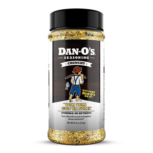Dan-O’s Seasoning Crunchy, Medium Bottle, 8.9 oz
