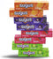 Sugus Fruity Tasty Sweet Chewy Candy Mix, Flavored Orange, Raspberry, Green Apple, Blackcurrant, Pack of 8 Bars
