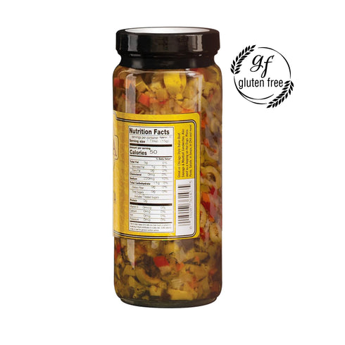 (16 oz) (2-pack) Enrico Formella Mild Muffuletta Salad - Gluten Free Italian Olive Mix - New Orleans Style Sandwich