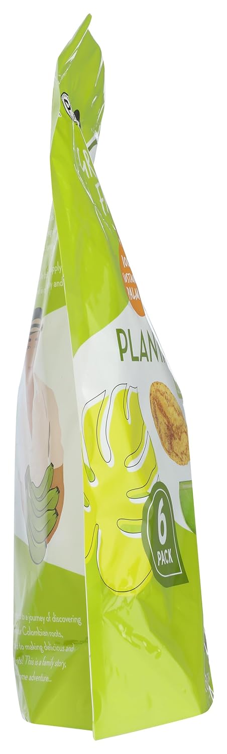 6 Pack, 1oz 30 ARTISAN TROPIC Plantain Strips Sea Salt - - Vegan, Paleo, Gluten Free Chips - Individual Bags Healthy