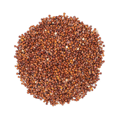 (16.00oz) OliveNation Organic Red Quinoa - Nutritious Whole Grain Red Quinoa Seeds for Healthy Cooking, Baking, Cereal