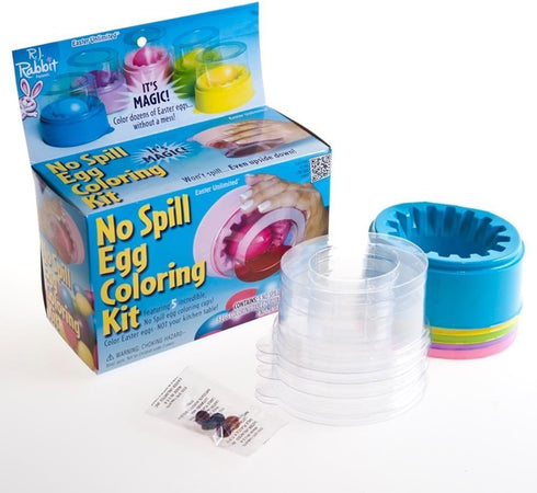 Fun World No Spill Egg Coloring Kit