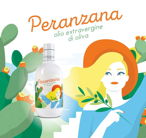 Guglielmi 16.9 GUGLIELMO Peranzana Extra Virgin Olive Oil, FZ