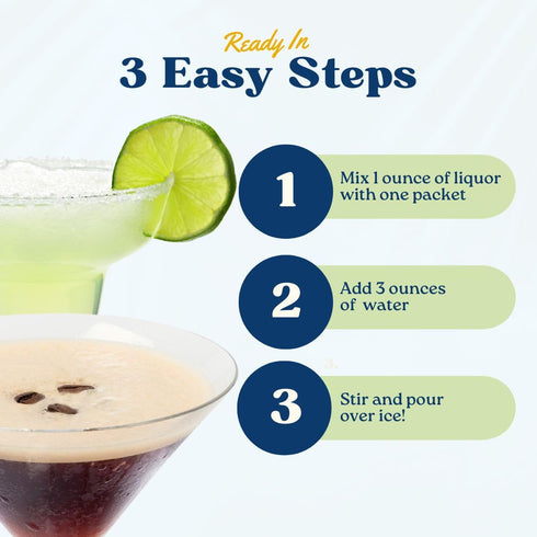 Pack 12 Maud's Mixers Variety Cocktail Mix, ct, Mocktail Non-Alcoholic Drinks - Made with Real Agave - Low Calorie, Low