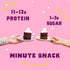 Sweet Logic Keto Dessert Mug Cake Mixes - Triple Chocolate Fudge, Low Sugar, Gluten-Free, 4 Pack