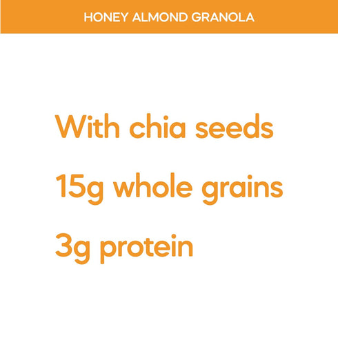 11 (Pack 5), 15g Omega-3 Nature's Path Organic Gluten Free Honey Almond Granola, Ounce of Non-GMO, Whole Grains