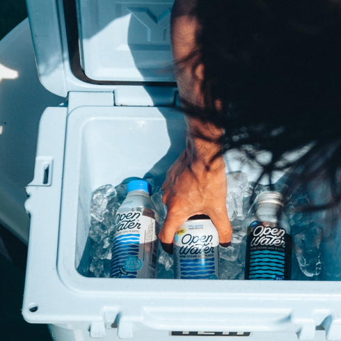 12oz (1 12 7.0 Open Water Still cans case, cans) - Sustainable Aluminum Canned Still Water With Electrolytes - pH