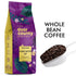 County 8 oz Summer 100% Door Coffee Peanut Butter Cup Flavored Coffee Wholebean - Bag - Spring & Seasonal - Medium