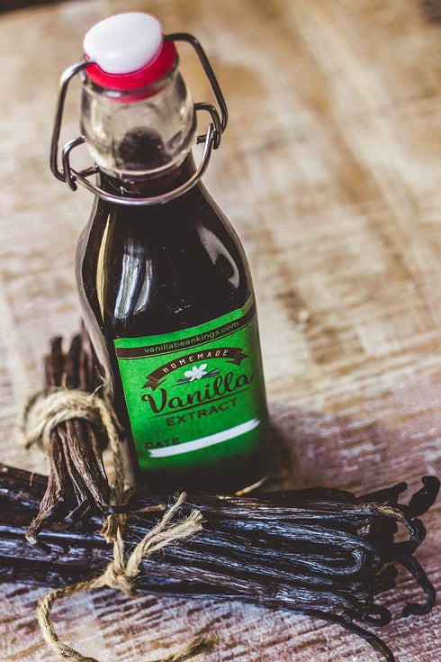 (10 Pack) Ecuadorian Vanilla Beans Whole Grade A Vanilla Pods for Homemade Vanilla Extract, Baking, Ice Cream