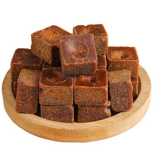 MIHUNTANG 8.81oz 250g Brown sugar -Handmade by ancient method-Preparation of brown sugar block from Yunnan sugarcane