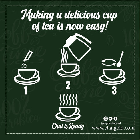 Cuppa Chai Gold Madras Coffee Sweetened - Dairy Free & Coffee Gold Blend