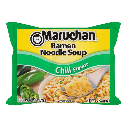 Maruchan Ramen, Chili Flavor, 3 oz