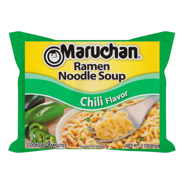 Maruchan Ramen, Chili Flavor, 3 oz