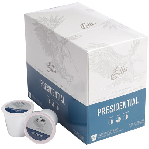 Ellis Coffee - Presidential - Light Roast - Single Serve Coffee Pods
