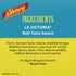 8 (Pack 12) La Victoria Mild Red Taco Sauce, Ounce