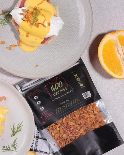 HCO Crispies Fried Garlic and Onion Mix | Perfect for Baking, Seasoning & Topping | From the Makers of Hot Crispy Oil