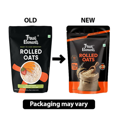 1.2kg 100% True Elements Rolled Oats - Oats, Breakfast Healthy Food, Wholegrain