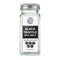 Italian Black Truffle Sea Salt 4 oz. Glass Shaker by San Francisco