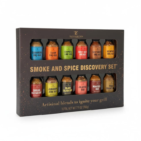TILZ COLLECTION 12 Pack Spices Gift Set Essential Seasoning Collection with Spice Jars Kitchen