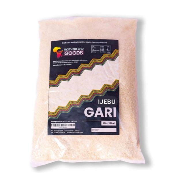 Motherland Goods IJEBU West African Gari - Premium Ghana Garri - Gluten Free, Fine