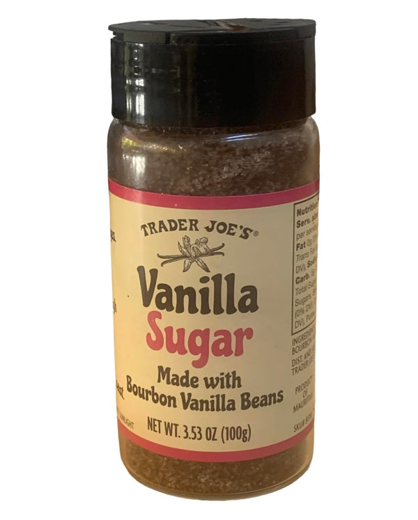Generic Vanilla Sugar, Made with Bourbon Vanilla Beans, 3.53 ounces (100 grams)