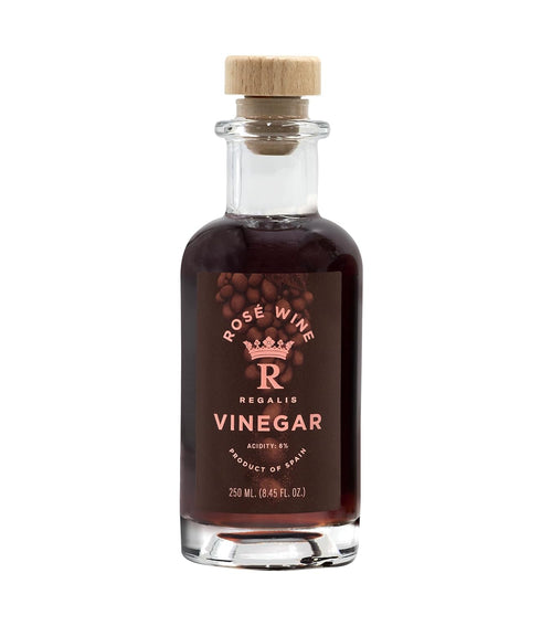 Regalis Ros Wine Vinegar, Spanish Tempranillo Vinegar, Small Batch & Aged, 250ml