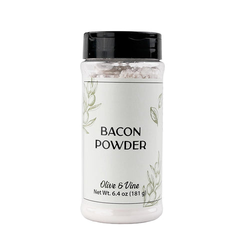 Olive & Vine Bacon Powder, Smoky Flavor, For Seasoning & Cooking, Rich