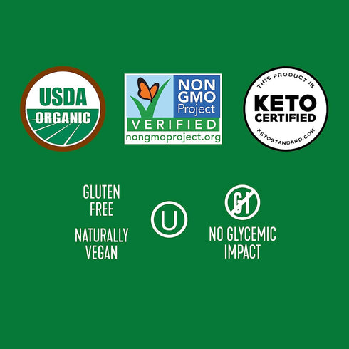 Organic Stevia, 6oz Jar, Zero Calorie Sweetener Blend, Keto Friendly, Non GMO, Gluten Free & Vegan, 1 Pack by Wholesome