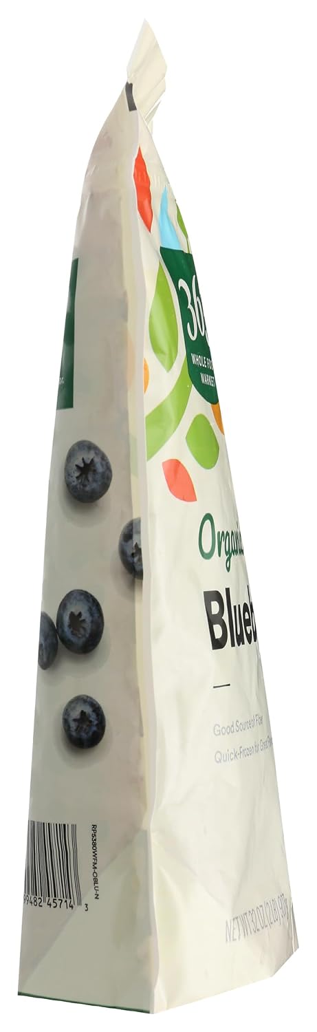 365 by Whole Foods Market 32 (Frozen) , Organic Blueberries, Ounce